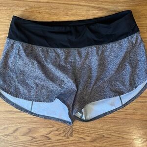 Lululemon Speed Up 4” shorts Size 10